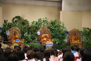 มทร.รัตนโกสินทร์ จัดโครงการค่ายจริยธรรม คุณธรรม  เรื่อง “การส่งเสริมจริยธรรม คุณธรรม ในสังคมไทย ด้วยการเทศน์มหาชาติ สวดคาถาพัน เทศน์มหาชาติ 13 กัณฑ์”